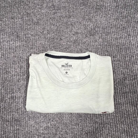 Hollister Mens XL Ombre Tee Mint To Blue Fade Embroidered‎ Casual Surfing Preppy - Picture 6 of 9